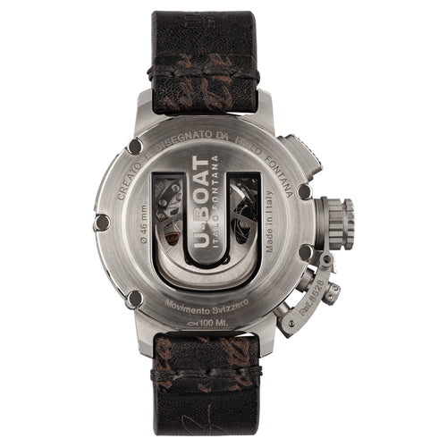 U-Boat Uomo 8528 Chimera 46mm Green Chrono SS