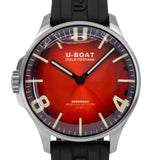 U-Boat Uomo 8701/B Darkmoon 44 SS Red SS Soleil Quarzo