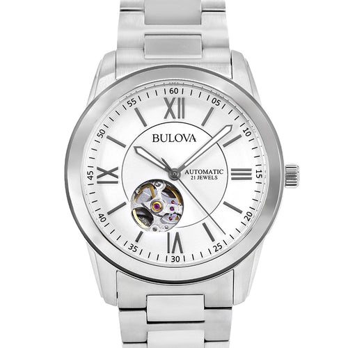 Bulova Uomo 96A280 Classic 42mm Open Heart Automatico