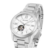 Bulova Uomo 96A280 Classic 42mm Open Heart Automatico