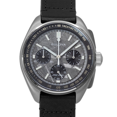 Bulova Uomo 96A312 Lunar Pilot Meteorite Limited Ed