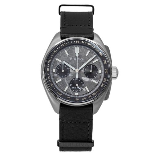 Bulova Uomo 96A312 Lunar Pilot Meteorite Limited Ed
