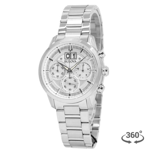 Bulova Uomo 96B318 Sutton Big Date Quarzo