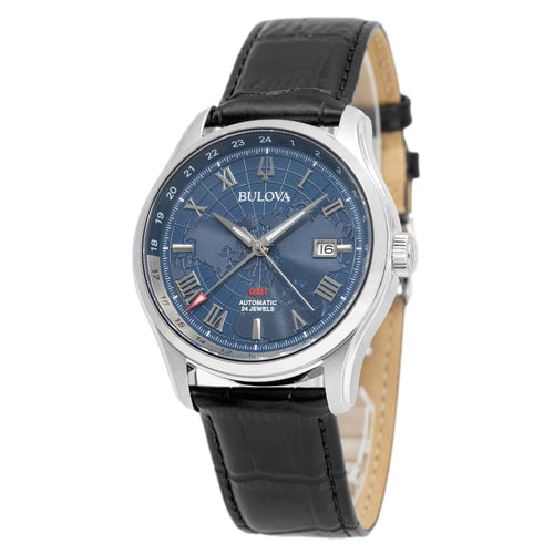 Bulova Uomo 96B385 Wilton GMT Meccanico