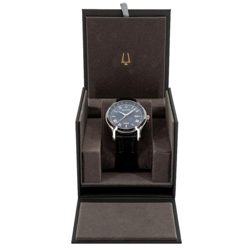 Bulova Uomo 96B385 Wilton GMT Meccanico