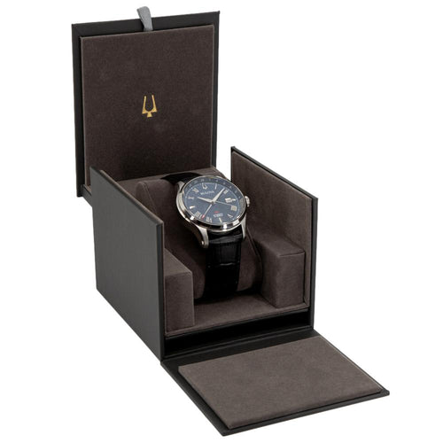 Bulova Uomo 96B385 Wilton GMT Meccanico