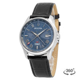 Bulova Uomo 96B385 Wilton GMT Meccanico