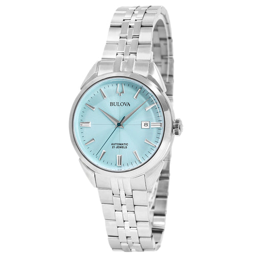 Bulova Uomo 96B423 Sutton 41mm Ice Blue Dial Automatico