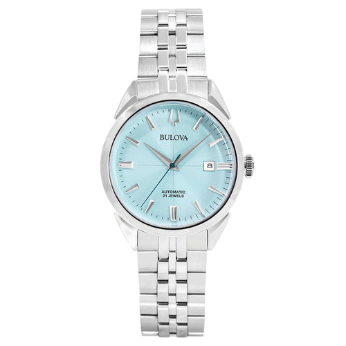Bulova Uomo 96B423 Sutton 41mm Ice Blue Dial Automatico
