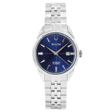 Bulova Uomo 96B425 Sutton 41mm Blue Dial Automatico