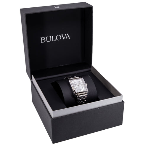 Bulova Donna 96L349 Sutton Tank 25mm Quarzo
