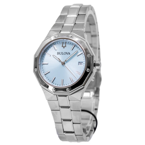 Bulova Donna 96M169 Octagon Lady 32mm Quarzo