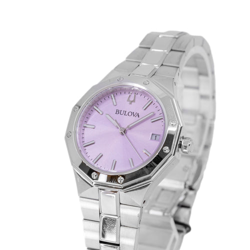 Bulova Donna 96M170 Octagon Lady 32mm Quarzo