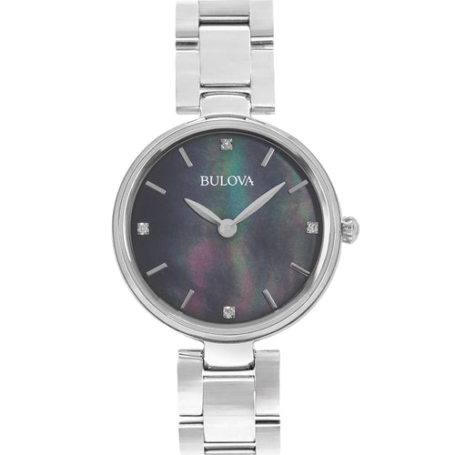Bulova Donna 96S173 Classic Diamond 27mm Quarzo