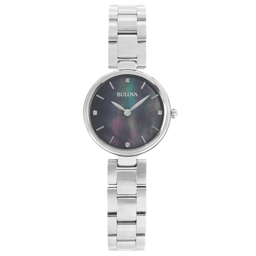Bulova Donna 96S173 Classic Diamond 27mm Quarzo
