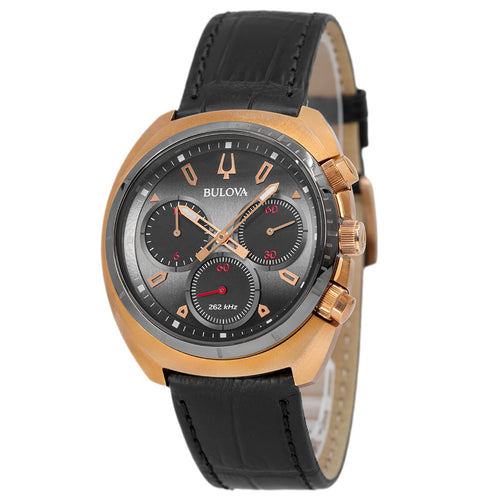 Bulova Uomo 98A156 Curv Oro Rosa 43mm Quarzo Cronografo