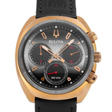 Bulova Uomo 98A156 Curv Oro Rosa 43mm Quarzo Cronografo