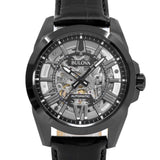 Bulova Uomo 98A304 Sutton Skeleton Meccanico