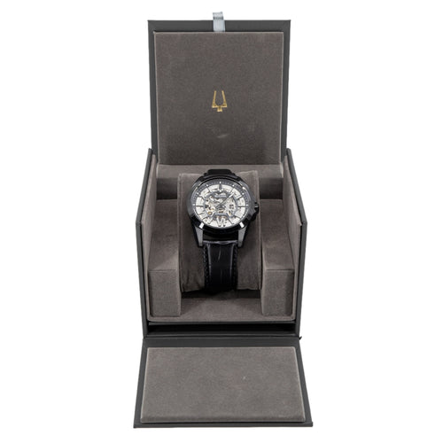 Bulova Uomo 98A304 Sutton Skeleton Meccanico
