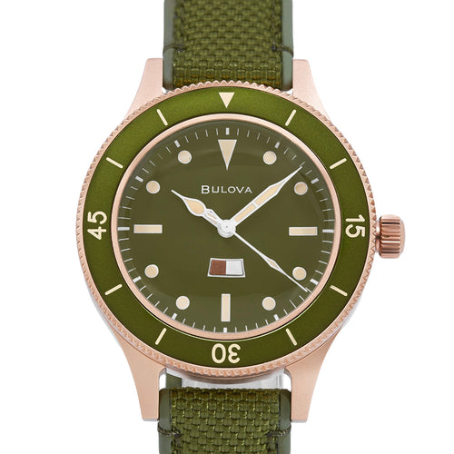 Bulova 98A324 Mil-Ships Bronzo 150° Anniversario Ed. Sp.