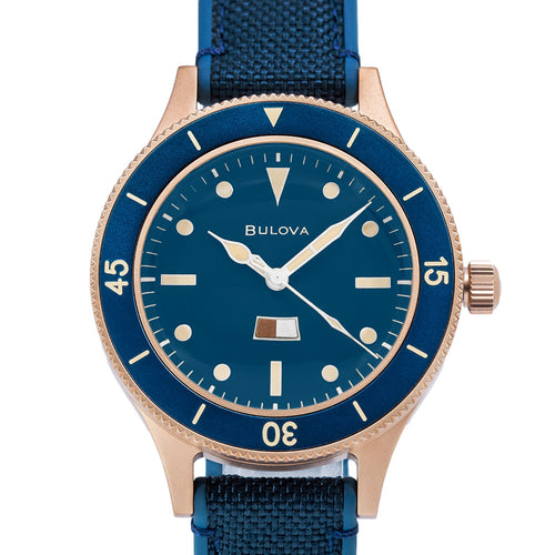 Bulova 98A325 Mil-Ships Bronzo 150° Anniversario Ed. Sp.