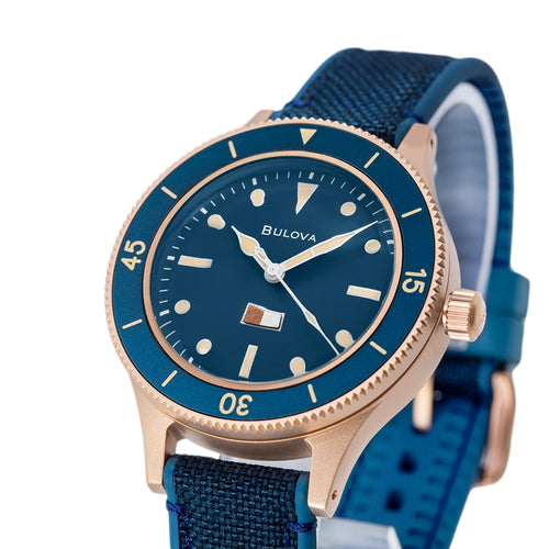 Bulova 98A325 Mil-Ships Bronzo 150° Anniversario Ed. Sp.