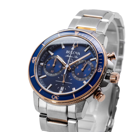 Bulova Uomo 98B301 Marine Star 45mm Quarzo Cronografo