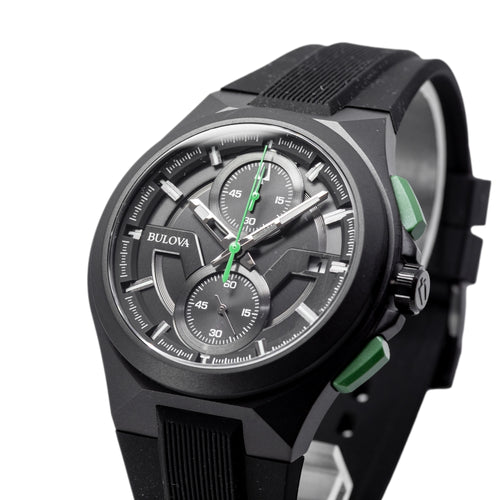 Bulova Uomo 98B381 Maquina 46mm Quarzo Cronografo