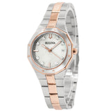 Bulova Donna 98P235 Octagon Lady Diamonds 32mm Quarzo