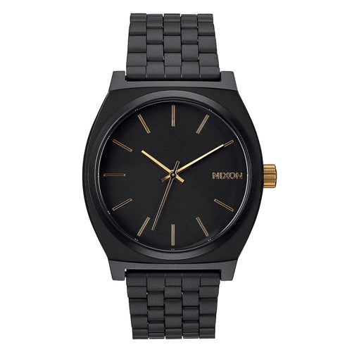 Nixon Unisex A045 1041-00 Time Teller Matte Black Quarzo