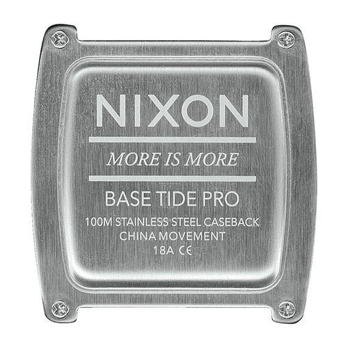 Nixon Unisex A1212000-00 Base Tide Pro Black Automatico