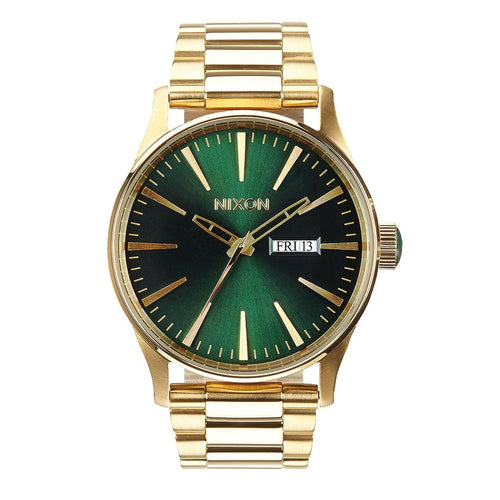 Nixon Uomo A3561919-00 Sentry SS Gold / Green S Quarzo