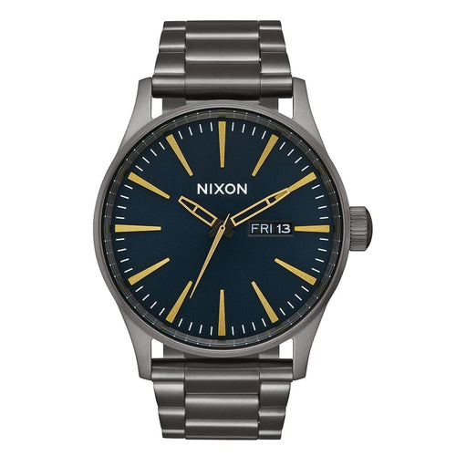Nixon Uomo A3562983-00 Sentry SS Gunmetal / Ind Quarzo