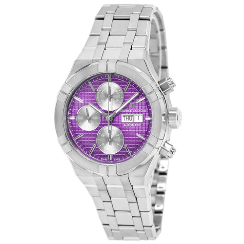 Maurice Lacroix AI6038-TT032-430-1 Aikon Titanio Chrono