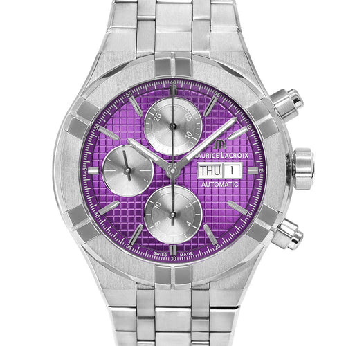 Maurice Lacroix AI6038-TT032-430-1 Aikon Titanio Chrono
