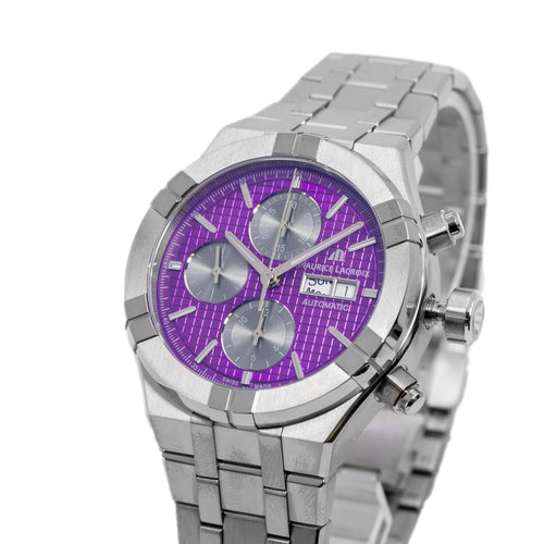 Maurice Lacroix AI6038-TT032-430-1 Aikon Titanio Chrono