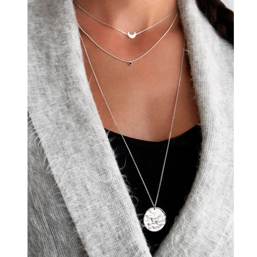Alisia Donna Collana Al1247-rosato-bianco Collana Pallinata Zircone