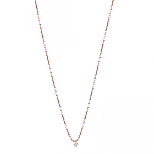 Alisia Donna Collana Al1247-rosato-bianco Collana Pallinata Zircone