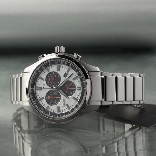 Citizen Uomo AT2530-85A Crono Super Titanio 2530 Eco-Drive