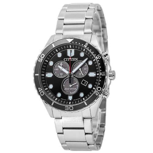 Citizen Uomo AT2568-82E Sport Crono 43mm Eco-Drive