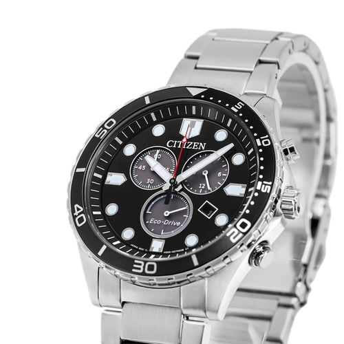 Citizen Uomo AT2568-82E Sport Crono 43mm Eco-Drive