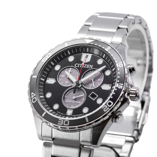 Citizen Uomo AT2568-82E Sport Crono 43mm Eco-Drive