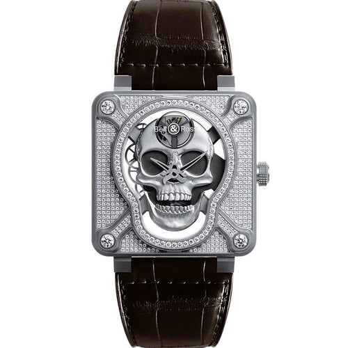 Bell & Ross Uomo BR01-SKULL-SK-FLD BR 01 (46MM) Manual winding