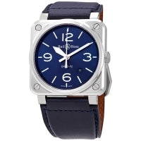 Bell & Ross Uomo BR0392-BLU-ST/SCA BR 03 (42MM) Automatico