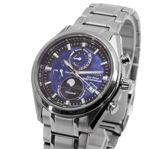 Citizen BY1010-81L Radio-controlled Moon Phase Eco-Drive