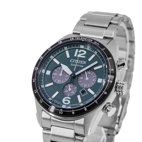 Citizen Uomo CA4654-55X Aviator Crono 43mm Eco-Drive