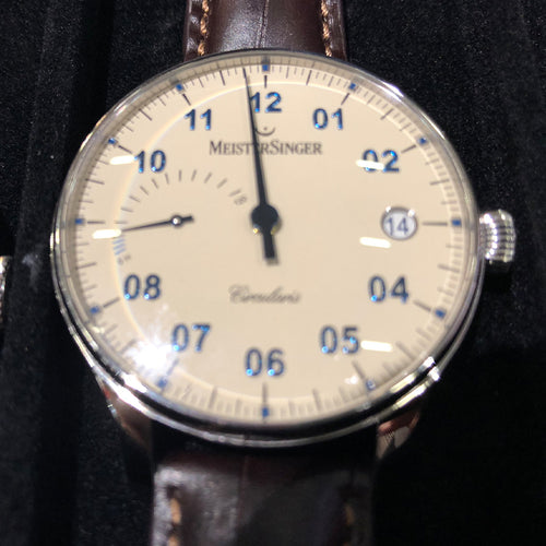 Meistersinger Uomo CCP303 Circularis power reserve Automatico