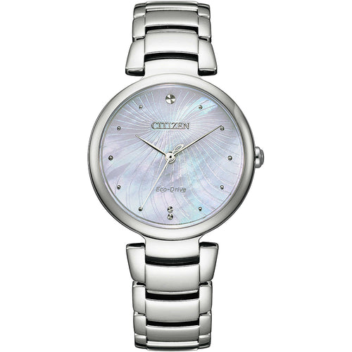 Citizen Donna EM0850-80D Lady Mother of Pearl Eco-Drive