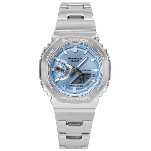 Casio Uomo GM-2110D-2AER G-Shock Blue Dial Quarzo