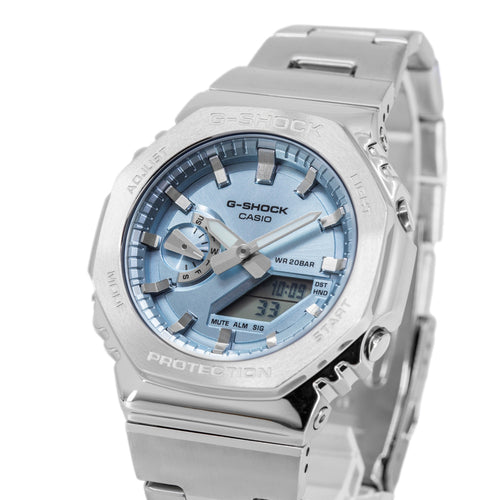 Casio Uomo GM-2110D-2AER G-Shock Blue Dial Quarzo